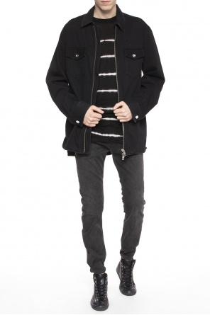 Denim jacket with lettering, zdjęcie 2 Denim jacket with lettering od Diesel